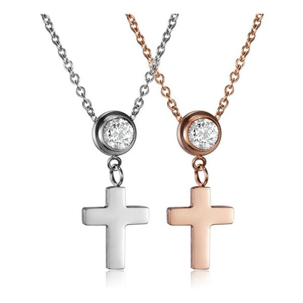 pendant necklaces trendy stainless steel litter cross pendants for women fashion jewelry gifts rose gold silver color
pendant necklaces trendy stainless steel litter cross pendants for women fashion jewelry gifts rose gold silver color