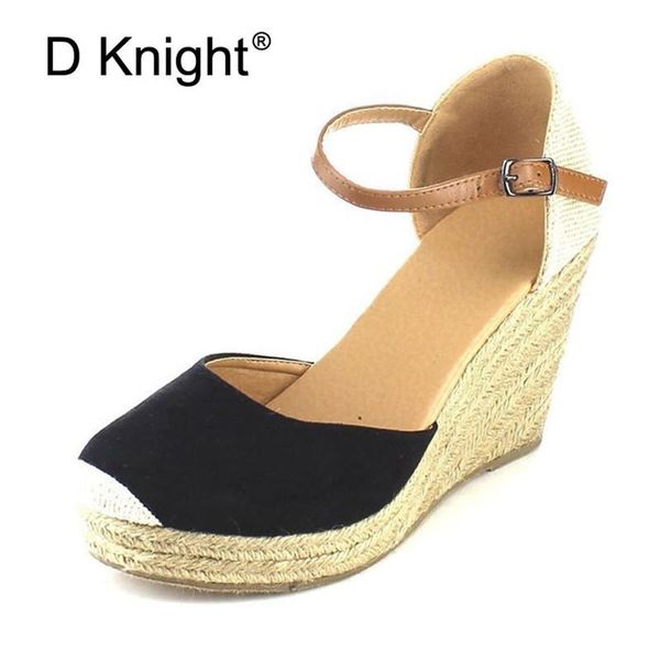 women platform wedges sandals 2021 high heels gladiator espadrilles rome buckle strap summer straw shoes woman, Black
women platform wedges sandals 2021 high heels gladiator espadrilles rome buckle strap summer straw shoes woman, Black