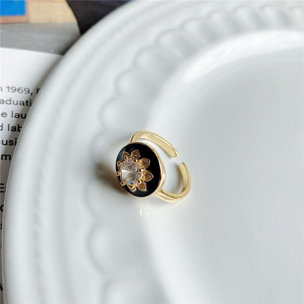 cluster rings ruiyi real 925 sterling silver girls pretty minimalist 18k gold niche women black flower drop glaze fashion chic, Golden;silver
cluster rings ruiyi real 925 sterling silver girls pretty minimalist 18k gold niche women black flower drop glaze fashion chic, Golden;silver