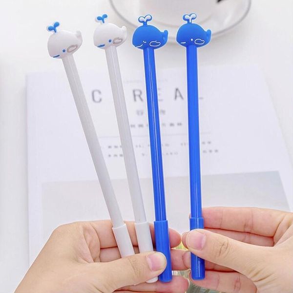 gel pens whale pen black ink color school student stationery and office supplies 1pcs
gel pens whale pen black ink color school student stationery and office supplies 1pcs