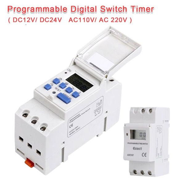 timers dc12v/24v ac110v/220v 7 day programmable digital industrial time switch relay timer control electronic weekly 35mm din rail
timers dc12v/24v ac110v/220v 7 day programmable digital industrial time switch relay timer control electronic weekly 35mm din rail