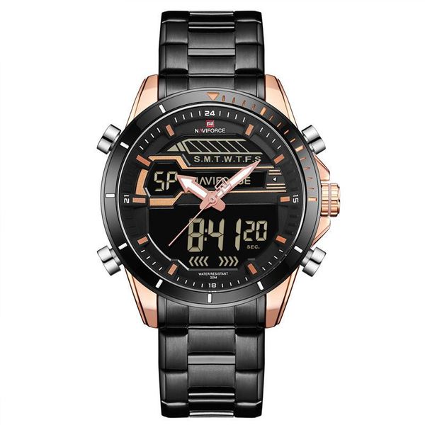 naviforce lead xiang 9133 motion wrist watch man student wrist-watches electronics quartz waterproof wristwatches, Slivery;brown
naviforce lead xiang 9133 motion wrist watch man student wrist-watches electronics quartz waterproof wristwatches, Slivery;brown