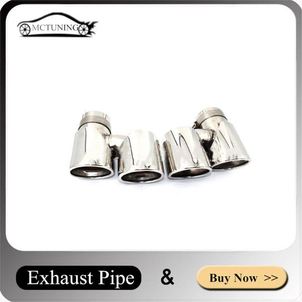 motorcycle exhaust system one pair car parts silver h model double tip for b-mw 6 series 640li modified m6 tailpipe muffler pipe
motorcycle exhaust system one pair car parts silver h model double tip for b-mw 6 series 640li modified m6 tailpipe muffler pipe
