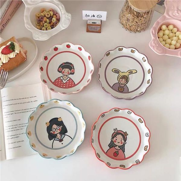 bowls ceramic bowl cute cartoon girl tableware retro home fruit salad korean ins wind mood partner lace breakfast
bowls ceramic bowl cute cartoon girl tableware retro home fruit salad korean ins wind mood partner lace breakfast