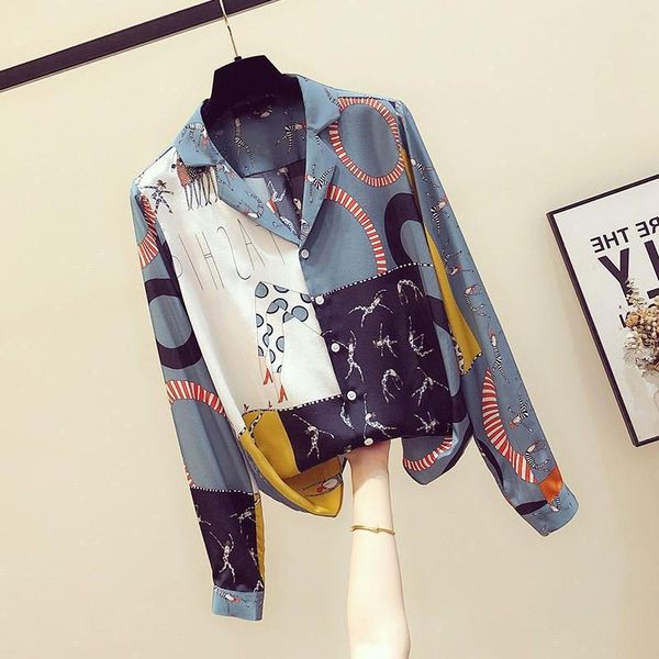 women's blouses & shirts 2021 women fashion shirt long sleeve streetwear autumn blouse casual spring chiffon loose blusas mujer, White
women's blouses & shirts 2021 women fashion shirt long sleeve streetwear autumn blouse casual spring chiffon loose blusas mujer, White