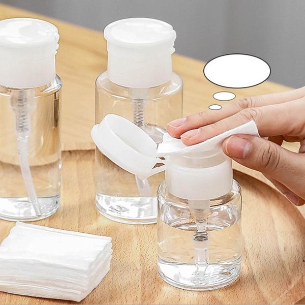 storage bottles & jars 1pc 100ml 150ml 200ml portable refillable bottle empty plastic nail polish remover alcohol liquid press pumping dispe
storage bottles & jars 1pc 100ml 150ml 200ml portable refillable bottle empty plastic nail polish remover alcohol liquid press pumping dispe