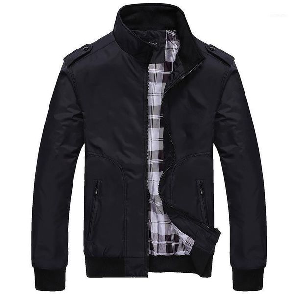 men's jackets 2021 fashion men solid color classic bomber spring autumn outerwear mens windbreaker plus size 4xl coat1, Black;brown
men's jackets 2021 fashion men solid color classic bomber spring autumn outerwear mens windbreaker plus size 4xl coat1, Black;brown