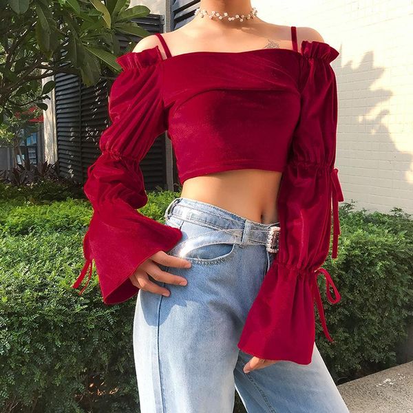 y2k fashion women off shoulder flare long sleeve casual shirring t-shirts korean style slash neck tee xt7185w07 women's t-shirt, White
y2k fashion women off shoulder flare long sleeve casual shirring t-shirts korean style slash neck tee xt7185w07 women's t-shirt, White