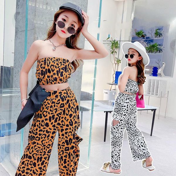 clothing sets teenage girls leopard printed tracksuit 2021 summer children strapless tube tank+ripped pant 2pcs teens outfits clothes 12 14, White
clothing sets teenage girls leopard printed tracksuit 2021 summer children strapless tube tank+ripped pant 2pcs teens outfits clothes 12 14, White