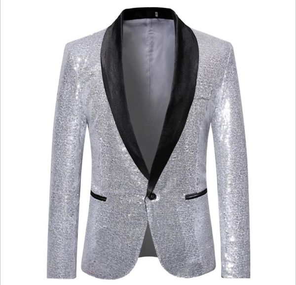 men's jackets spring casual dance sequined suit turtle neck women male coat jacket clothing clothes costume adornment man, Black;brown
men's jackets spring casual dance sequined suit turtle neck women male coat jacket clothing clothes costume adornment man, Black;brown