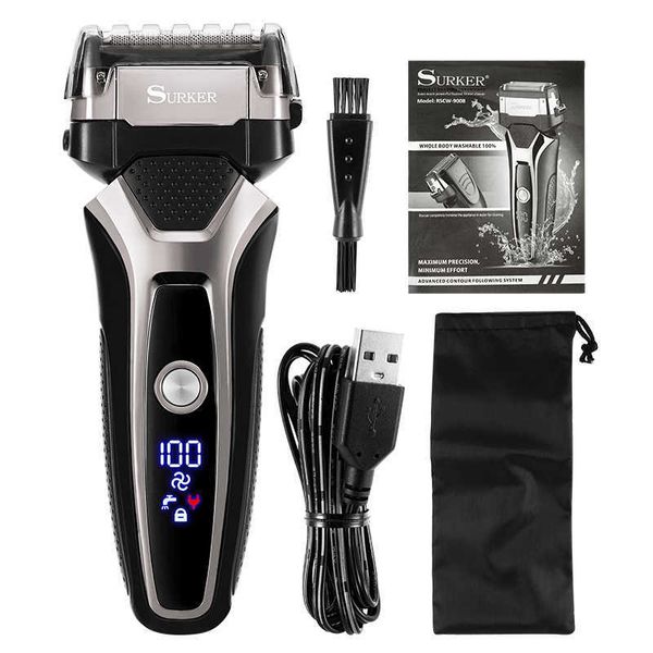 usb rechargeable electric shaver stainless steel shaving machine men 3d triple floating blade razor shaver barber trimmer p0817
usb rechargeable electric shaver stainless steel shaving machine men 3d triple floating blade razor shaver barber trimmer p0817
