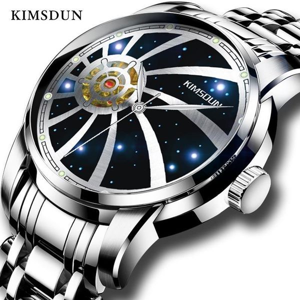 wristwatches relojes para hombre kimsdun automatic mechanical watch fashion men's watches creative design wristwatch luminous male cloc, Slivery;brown
wristwatches relojes para hombre kimsdun automatic mechanical watch fashion men's watches creative design wristwatch luminous male cloc, Slivery;brown