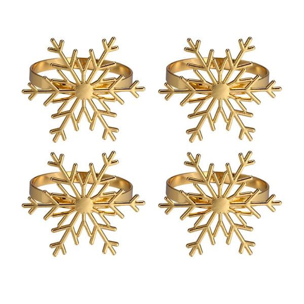 napkin rings 4pcs xmas design chic buckles christmas snowflake table supplies (golden)
napkin rings 4pcs xmas design chic buckles christmas snowflake table supplies (golden)