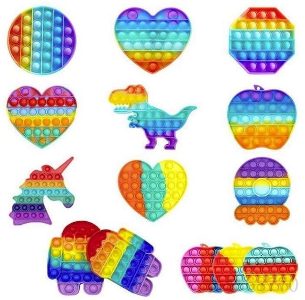 Decompression Children Push Pop Gifts Tie-dye noctilucent Toys Bubble Autism Anxiety Stress Reliever Silicone Pops It Fidget Toys
Decompression Children Push Pop Gifts Tie-dye noctilucent Toys Bubble Autism Anxiety Stress Reliever Silicone Pops It Fidget Toys