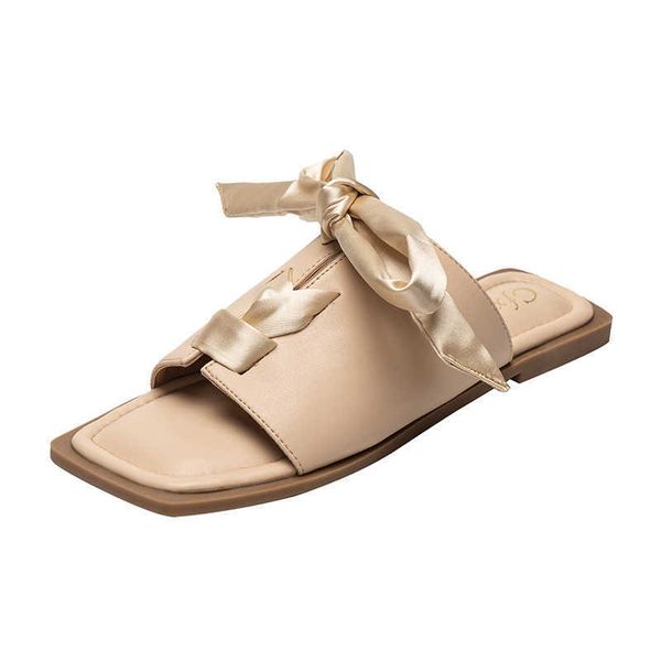 summer women's slippers soft sole fashion bow ribbon flat women's sandals non slip comfortable versatile women's shoes 210611, Black
summer women's slippers soft sole fashion bow ribbon flat women's sandals non slip comfortable versatile women's shoes 210611, Black