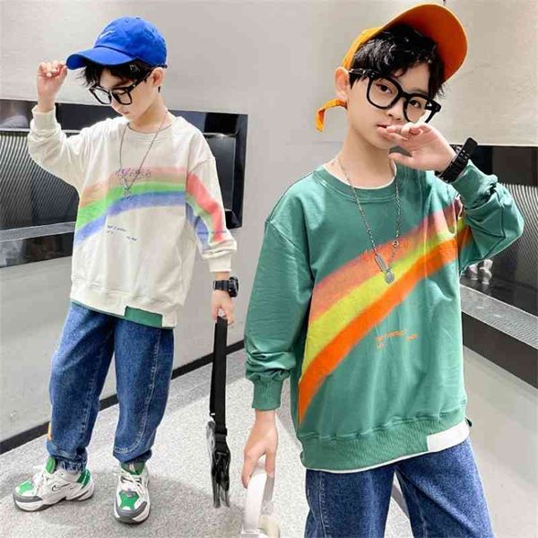 boys' sweater autumn 2021 new korean long sleeved pullover foreign style middle aged children's casual bottomed top, Black;white
boys' sweater autumn 2021 new korean long sleeved pullover foreign style middle aged children's casual bottomed top, Black;white
