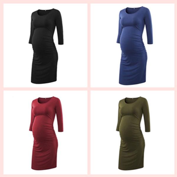 maternity dresses pregnancy soild autumn winter pregnant women long sleeve tight dress casual brief mother home clothes, White
maternity dresses pregnancy soild autumn winter pregnant women long sleeve tight dress casual brief mother home clothes, White