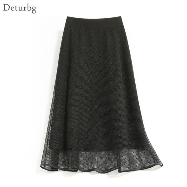 casual dresses women's elegant knitted mesh midi skirt female waist thick black reversible a-line skirts autumn sk562, Black;gray
casual dresses women's elegant knitted mesh midi skirt female waist thick black reversible a-line skirts autumn sk562, Black;gray