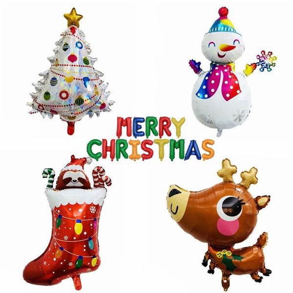 party decoration merry christmas letter aluminum foil balloon cartoon shape snowman elk tree
party decoration merry christmas letter aluminum foil balloon cartoon shape snowman elk tree