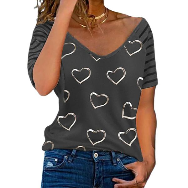 women's t-shirt summer t-shirts love printed short sleeves for women 2021 casual ladies tees fashion loose online, White
women's t-shirt summer t-shirts love printed short sleeves for women 2021 casual ladies tees fashion loose online, White