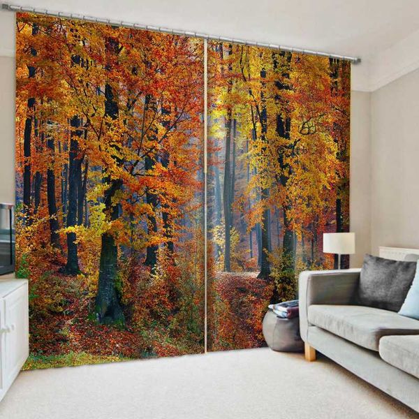 beautiful po fashion customized 3d curtains auturn forest window for living room bedroom curtain & drapes
beautiful po fashion customized 3d curtains auturn forest window for living room bedroom curtain & drapes