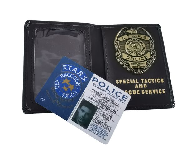 resident evil 4 metal badges game character chirs card folder / bag, Brown;gray
resident evil 4 metal badges game character chirs card folder / bag, Brown;gray