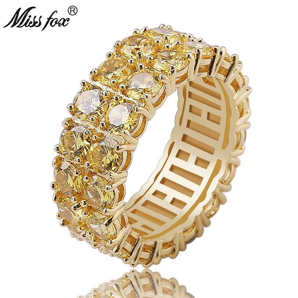wedding rings missfox hip hop 2 row yellow cubic zirconia men ring trendy prong setting 18k gold luxury sieraden, Slivery;golden
wedding rings missfox hip hop 2 row yellow cubic zirconia men ring trendy prong setting 18k gold luxury sieraden, Slivery;golden