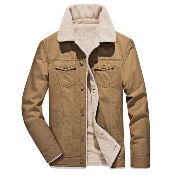 men's jackets autumn winter jacket men fleece warm cotton british style slim fit male outerwear windproof khaki, Black;brown
men's jackets autumn winter jacket men fleece warm cotton british style slim fit male outerwear windproof khaki, Black;brown