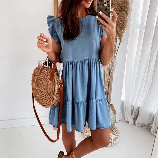 casual dresses women elegant dress round neck retro butterfly short sleeve party summer fashion solid pleated a-line loose #t1g, Black;gray
casual dresses women elegant dress round neck retro butterfly short sleeve party summer fashion solid pleated a-line loose #t1g, Black;gray
