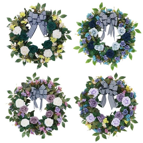 decorative flowers & wreaths artificial rose wreath decorations flower garland for christmas home party outdoor farmhouse
decorative flowers & wreaths artificial rose wreath decorations flower garland for christmas home party outdoor farmhouse