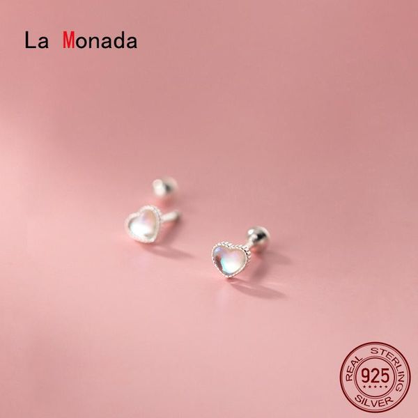 stud la monada small earrings for women 925 sterling glass heart woman earring korean nut silver jewelry female, Golden;silver
stud la monada small earrings for women 925 sterling glass heart woman earring korean nut silver jewelry female, Golden;silver