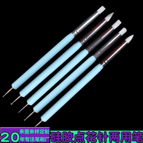 silicone manicure double head spot drill 5 sets indentation pen soft pottery tool origin
silicone manicure double head spot drill 5 sets indentation pen soft pottery tool origin