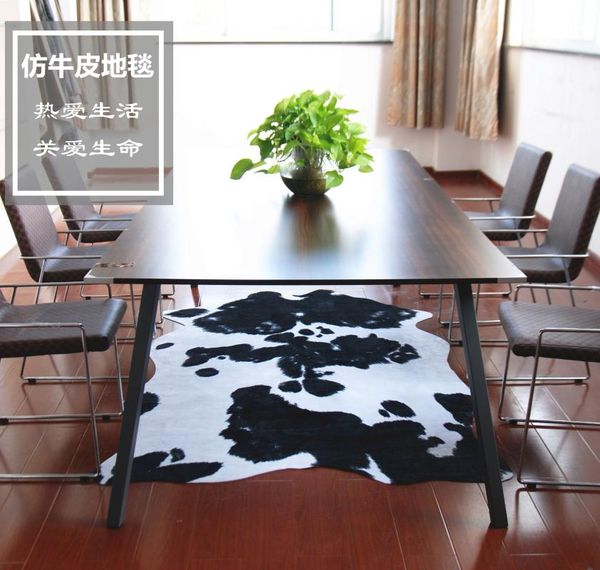 carpets faux cow fur carpet imitation animal skins natural shape rugs big size living room decoration non-slip mats
carpets faux cow fur carpet imitation animal skins natural shape rugs big size living room decoration non-slip mats