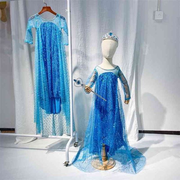 snow queen spring and summer princess girl aisha sequin long sleeve blue children's dress princess dress, Red;yellow
snow queen spring and summer princess girl aisha sequin long sleeve blue children's dress princess dress, Red;yellow