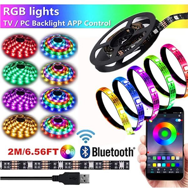 strips bluetooth rgb led light strip dc5v usb waterproof tv background lamp app control lighting 1/2/3/4/5m
strips bluetooth rgb led light strip dc5v usb waterproof tv background lamp app control lighting 1/2/3/4/5m