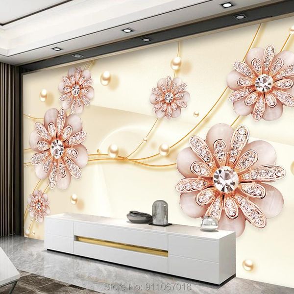 wallpapers custom any silk cloth mural jewelry flower home deco interieur luxury po wallpaper on the wall papel pared decoration bedroom
wallpapers custom any silk cloth mural jewelry flower home deco interieur luxury po wallpaper on the wall papel pared decoration bedroom
