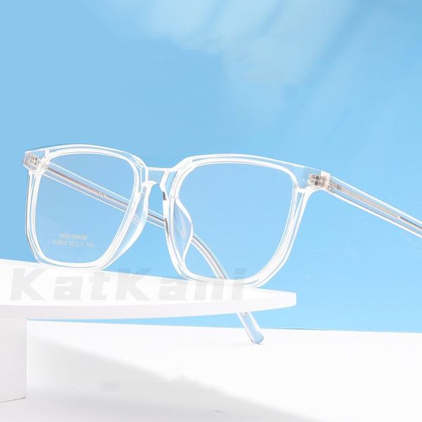 fashion sunglasses frames katkani men's and women's retro sheet metal core leg transparent glasses frame square optical prescripti, Black
fashion sunglasses frames katkani men's and women's retro sheet metal core leg transparent glasses frame square optical prescripti, Black