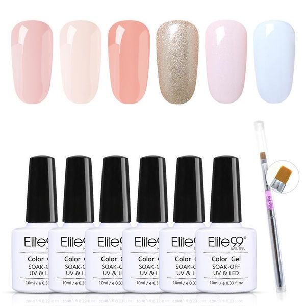 nail art kits elite99 6pcs/set 10ml gel polish with brush pen soak off uv led set for manicure hybrid varnishes lacquer
nail art kits elite99 6pcs/set 10ml gel polish with brush pen soak off uv led set for manicure hybrid varnishes lacquer