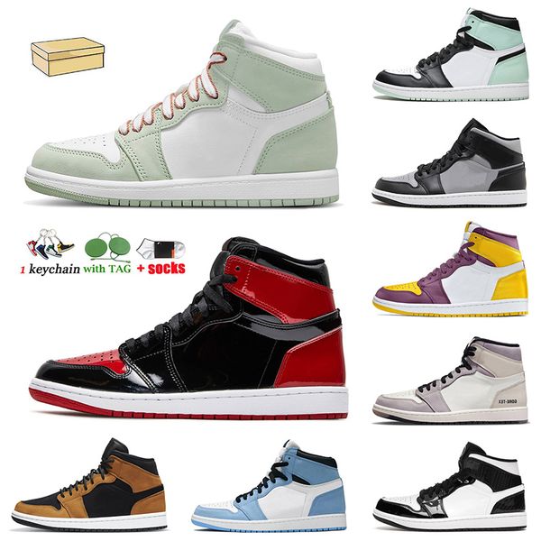 fashion 2022 jumpman 1 mens women patent bred basketball shoes 1s with box seafoam georgetown high og hyper royal bubble gum jorden1s
fashion 2022 jumpman 1 mens women patent bred basketball shoes 1s with box seafoam georgetown high og hyper royal bubble gum jorden1s