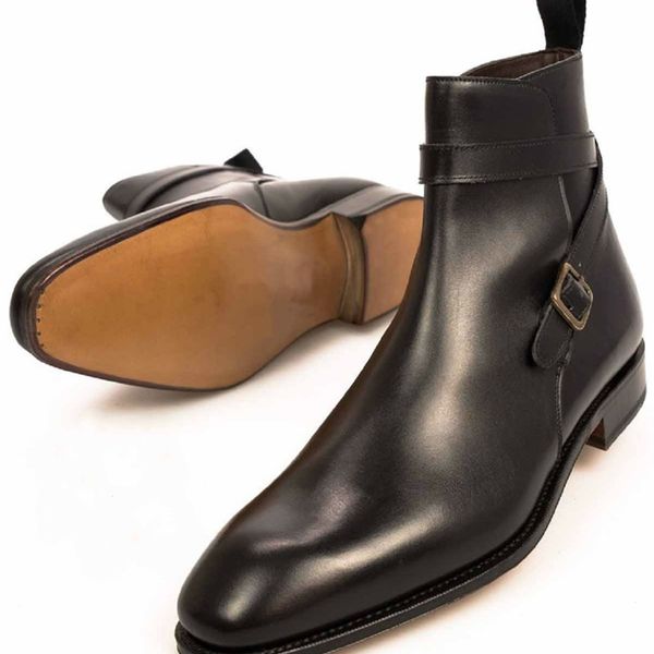 fashion men pu leather buckle business boot vintage casual classic formal chelsea boots zapatos de hombre tv780 211022, Black
fashion men pu leather buckle business boot vintage casual classic formal chelsea boots zapatos de hombre tv780 211022, Black