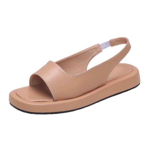 sandals 2021 summer fashion women's solid color open toe flat shoes all-match shallow mouth women femmes chaussures, Black
sandals 2021 summer fashion women's solid color open toe flat shoes all-match shallow mouth women femmes chaussures, Black