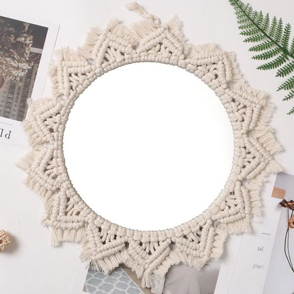 mirrors home mirror handmade tapestry makeup bedside bedroom wall hanging cotton rope woven decorative vanity
mirrors home mirror handmade tapestry makeup bedside bedroom wall hanging cotton rope woven decorative vanity