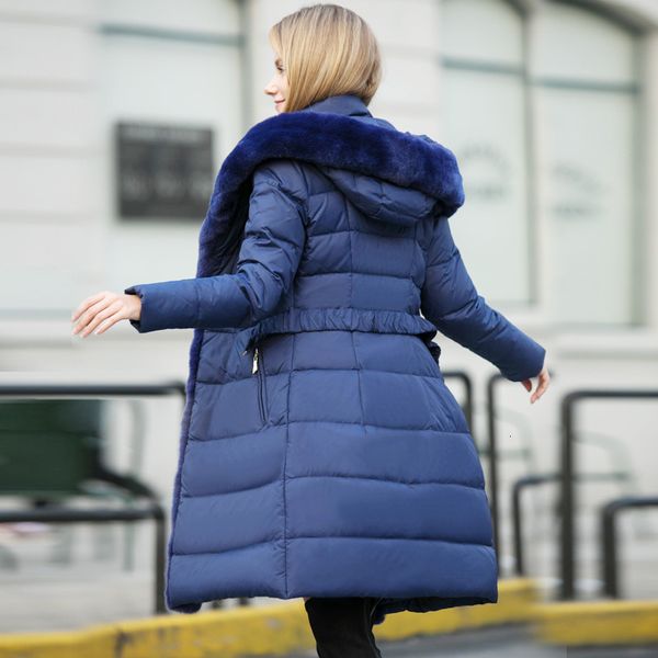 Women's Down & Parkas Jacket Winter Long White Duck Coat Women Large Fur Collar Warm Puffer KJ2745 Q2TZ, Black
Women's Down & Parkas Jacket Winter Long White Duck Coat Women Large Fur Collar Warm Puffer KJ2745 Q2TZ, Black