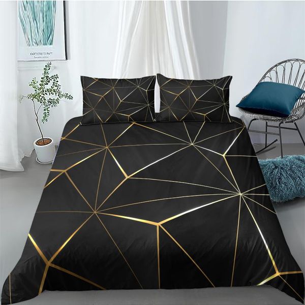 bedding sets simple bedclothes geometric quilt cover pillowcase set 220x240 single double comforter black duvet
bedding sets simple bedclothes geometric quilt cover pillowcase set 220x240 single double comforter black duvet