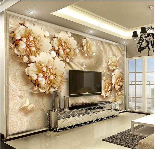 custom po wallpaper for walls 3 d mural living room modern floral pattern jewelry background wall papers wallpapers
custom po wallpaper for walls 3 d mural living room modern floral pattern jewelry background wall papers wallpapers