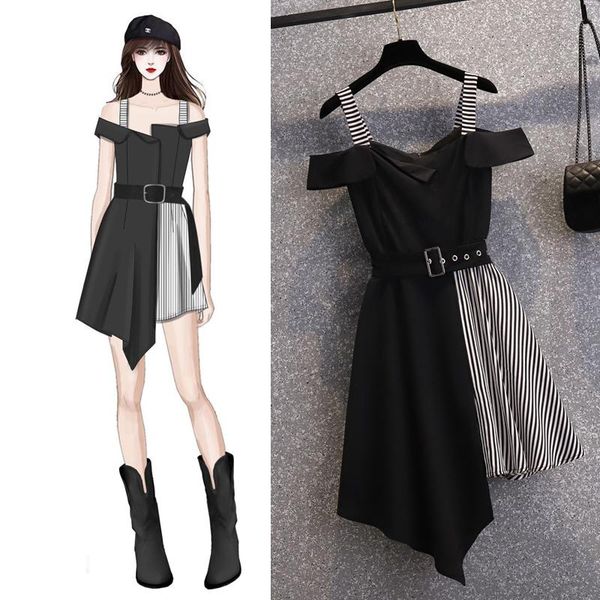 casual dresses coigarsam office lady solid women one-piece dress korean summer sleeveless zipper straight black 5003, Black;gray
casual dresses coigarsam office lady solid women one-piece dress korean summer sleeveless zipper straight black 5003, Black;gray