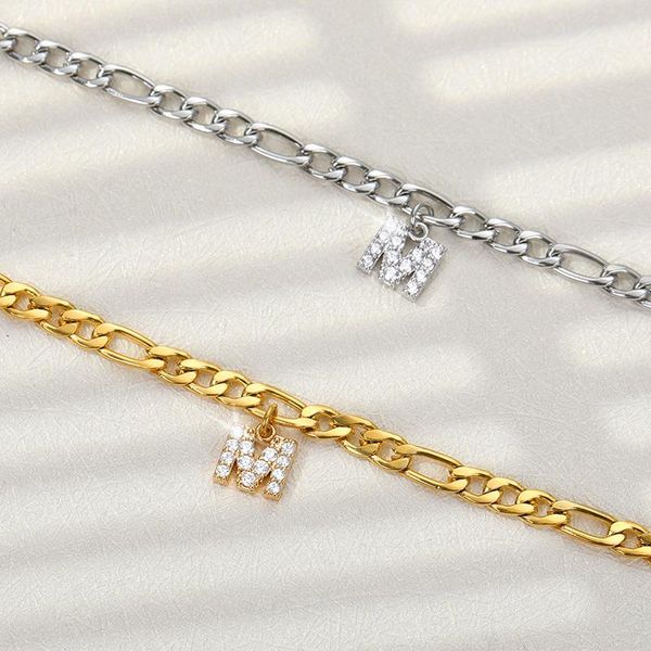 anklets fashion crystal initial letter for women stainless steel leg chain alphabet foot accessories boho beach jewelry, Red;blue
anklets fashion crystal initial letter for women stainless steel leg chain alphabet foot accessories boho beach jewelry, Red;blue