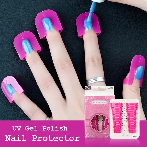 26pcs/set uvl art stencils creative beauty polish french tips for diy nail gel protector manicure tools
26pcs/set uvl art stencils creative beauty polish french tips for diy nail gel protector manicure tools