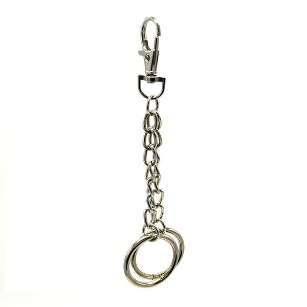 keychains women trendy wallet chain hipster trousers pant jean keychain rock punk double ring key pendant accessories, Silver
keychains women trendy wallet chain hipster trousers pant jean keychain rock punk double ring key pendant accessories, Silver