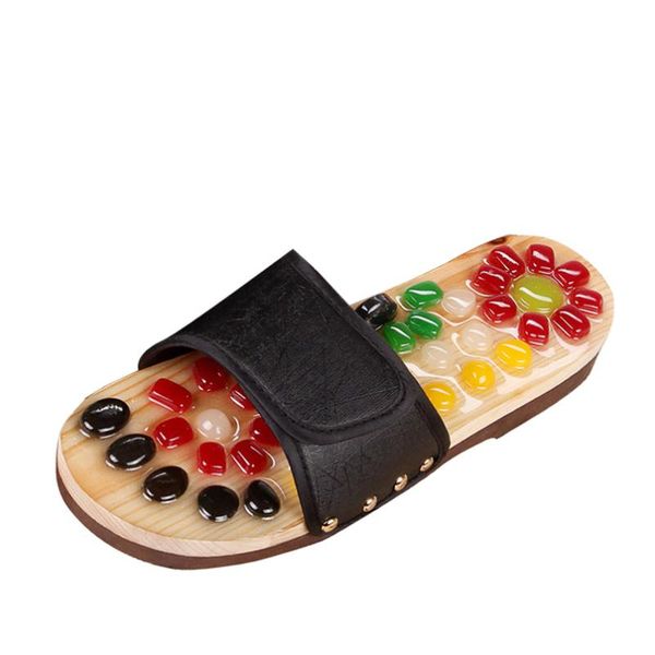 summer slippers massage boho toning shoes home women sandals casual flat size 35-44, Black
summer slippers massage boho toning shoes home women sandals casual flat size 35-44, Black